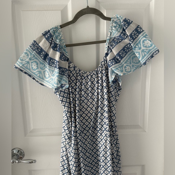 NWT Emerson Fry India Collection Tasha maxi Dress 100% cotton size small - Picture 7 of 15